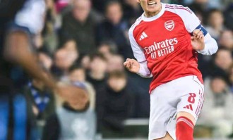 欧冠小组赛第6轮：阿森纳3-0客场完胜布鲁日，保持全胜佳绩