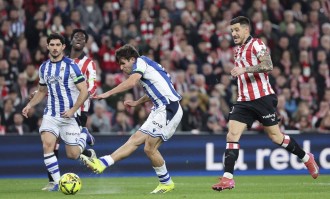 1-1，88分钟绝平，西甲第14逼平西甲第8，10人皇家社会4连胜终结