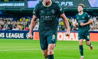 12连斩狂轰22球，哈兰德追平C罗神迹，曼城客场2-0完胜西甲第三