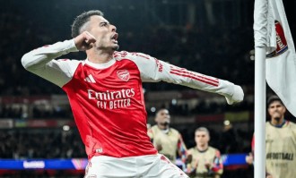 4-0横扫马竞！阿森纳摧枯拉朽展现争冠实力，大中锋梅开二度解气